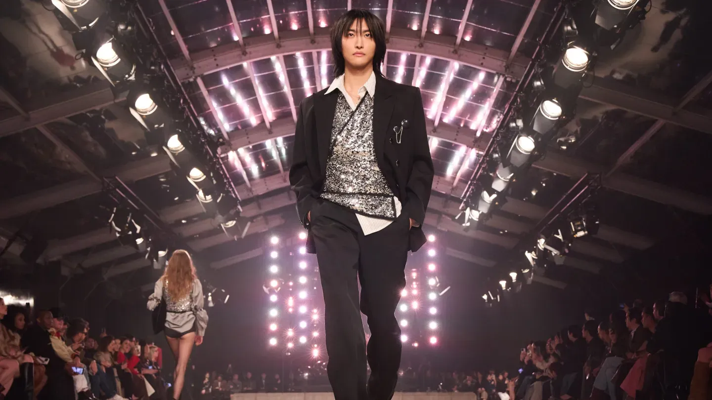 ateez seonghwa paris fashion week